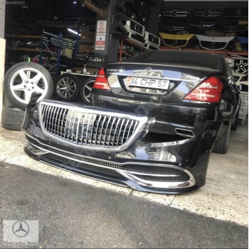 MERCEDES BAŞKAN TİCARET W 222 KASA MAYBACH DOLU ÖN TAMPON